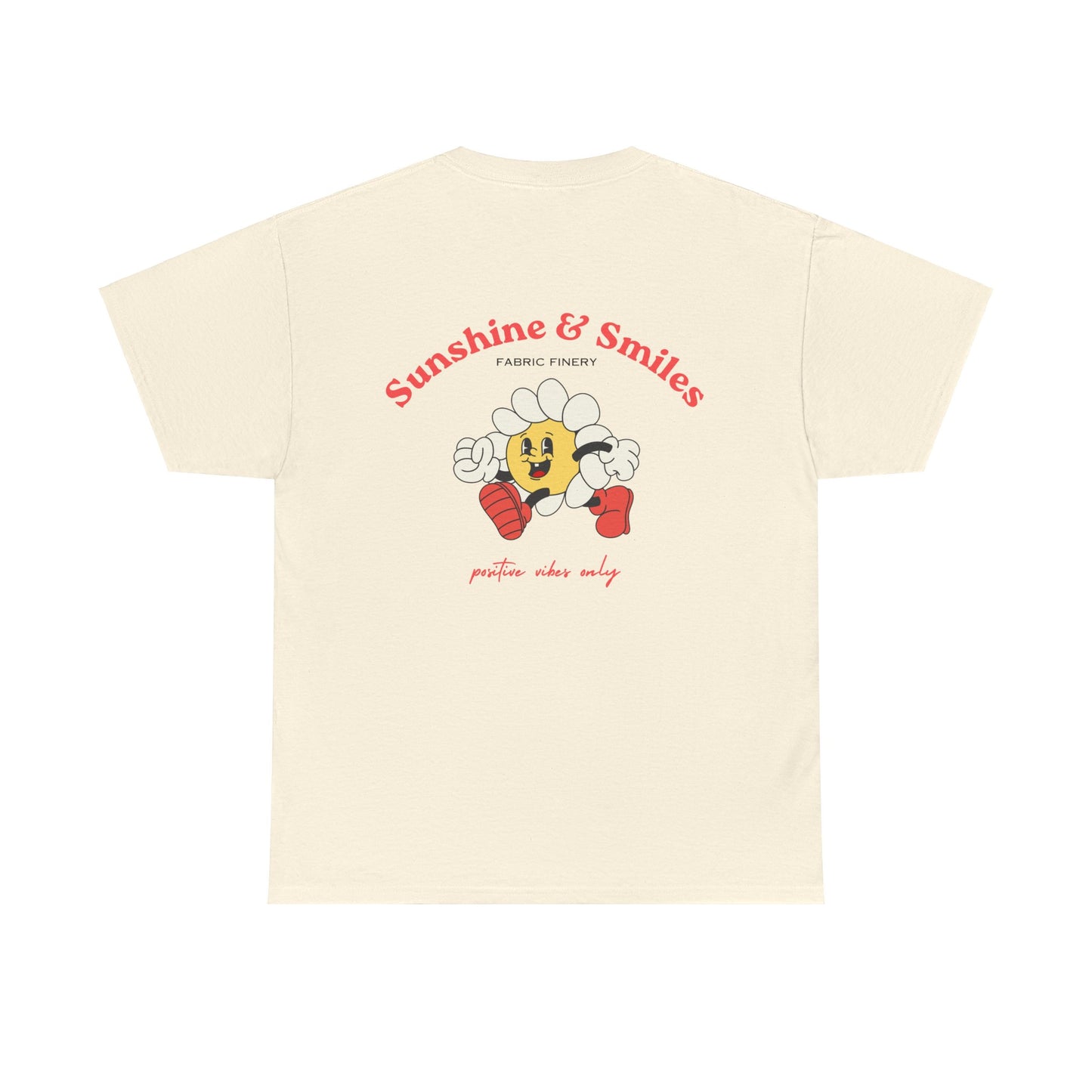 SUNSHINE AND SMILES Unisex Heavy Cotton Tee