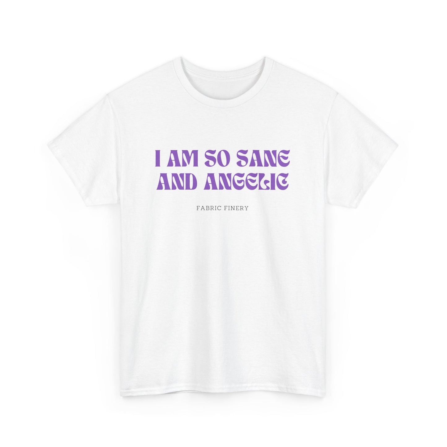 SANE AND ANGELIC Unisex Heavy Cotton Tee