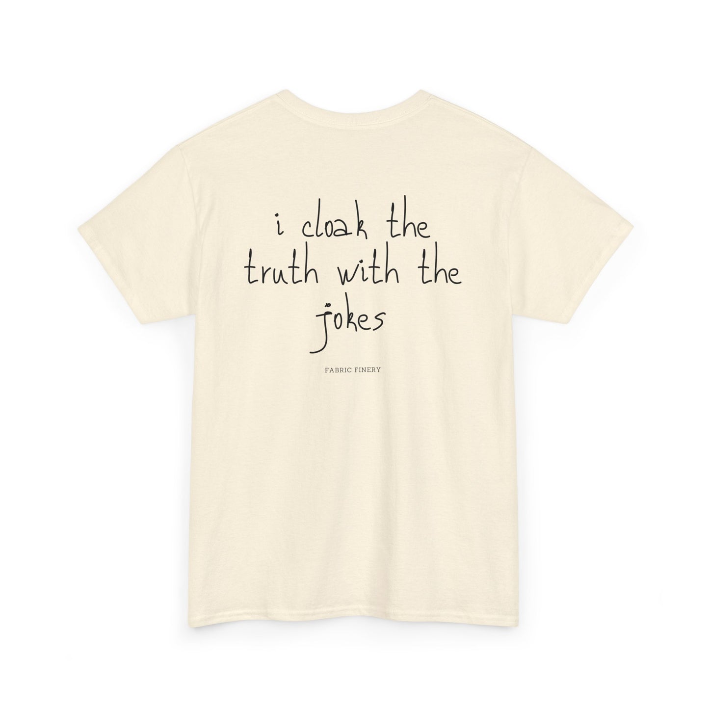 TRUTH 'n'JOKES Unisex-T-Shirt aus schwerer Baumwolle