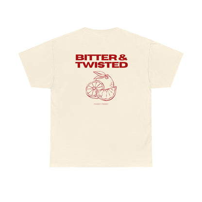 BITTER &amp; TWISTED Unisex-T-Shirt aus schwerer Baumwolle