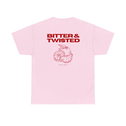 BITTER &amp; TWISTED Unisex-T-Shirt aus schwerer Baumwolle