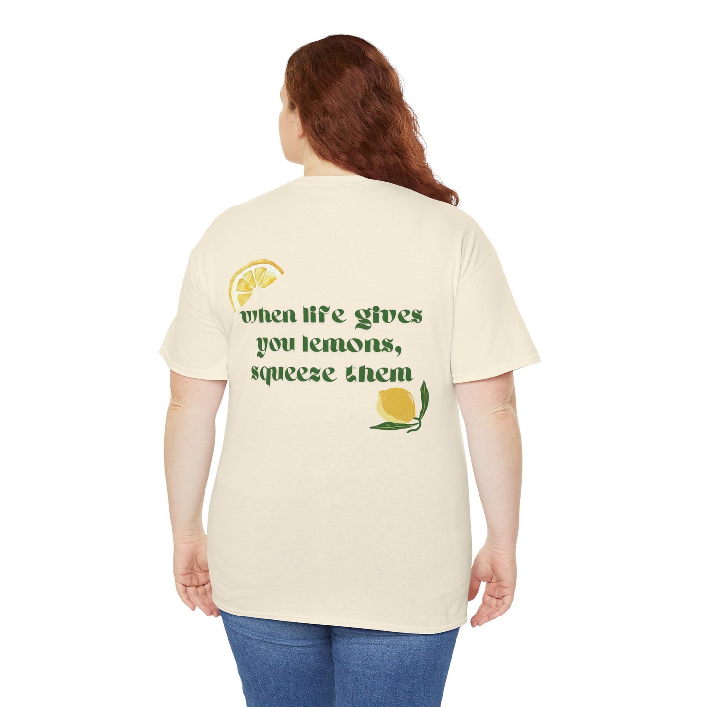 LEMONS Unisex Schweres Baumwoll-T-Shirt 