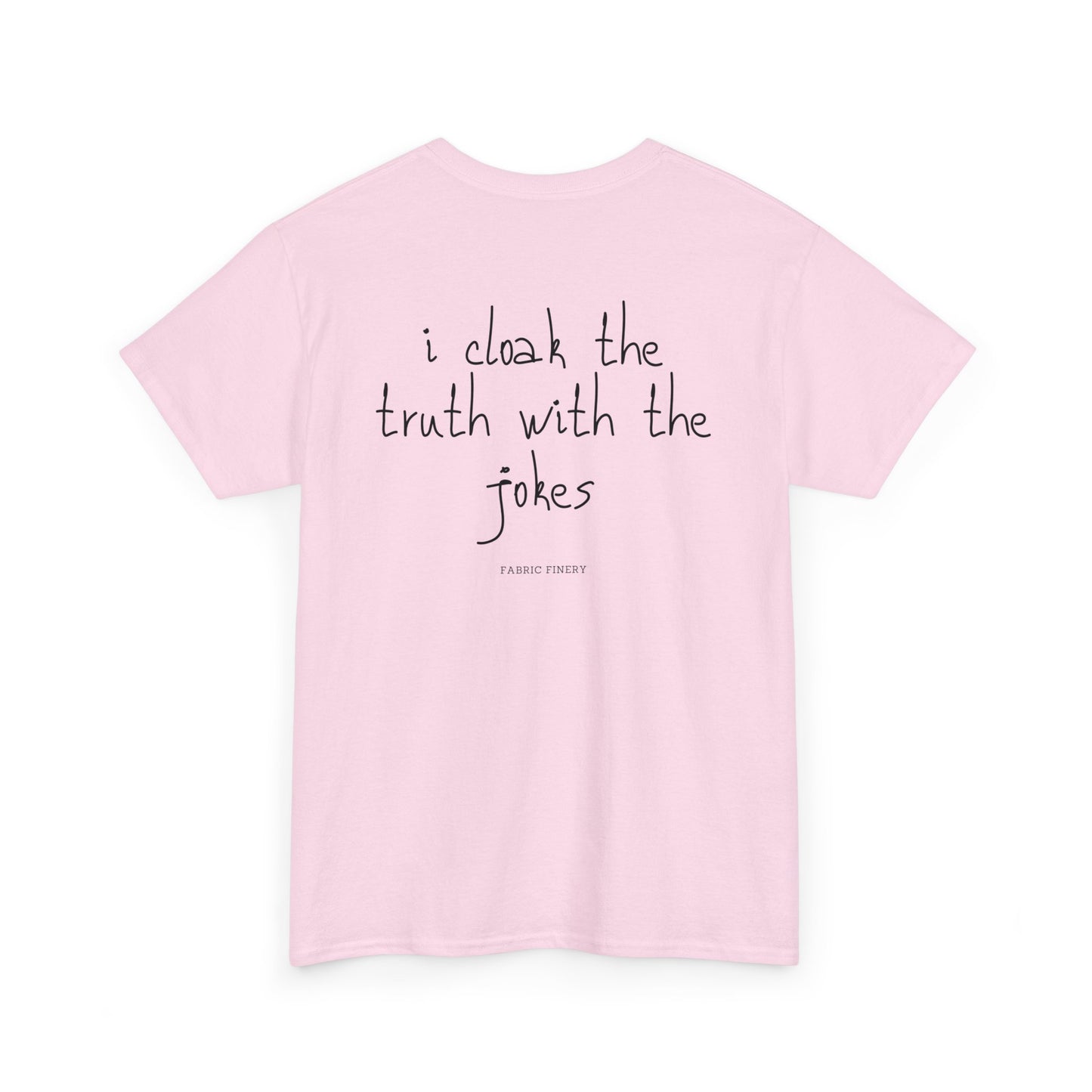 TRUTH 'n'JOKES Unisex-T-Shirt aus schwerer Baumwolle