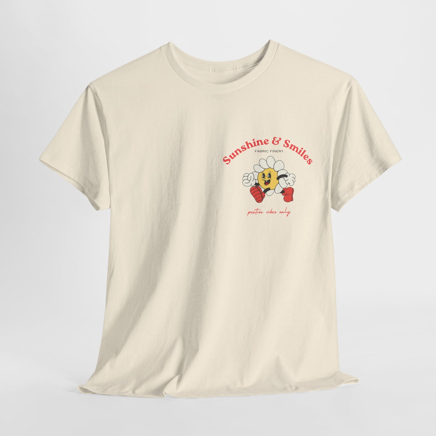 SUNSHINE AND SMILES Unisex Heavy Cotton Tee