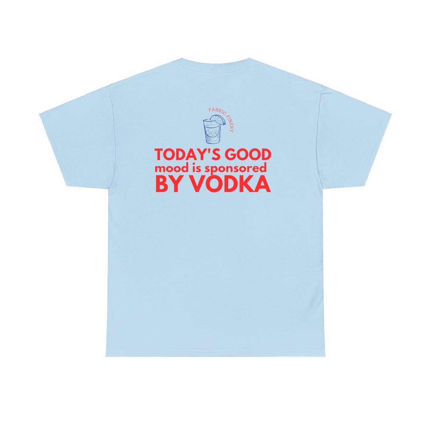 VODKA Unisex Schweres Baumwoll-T-Shirt