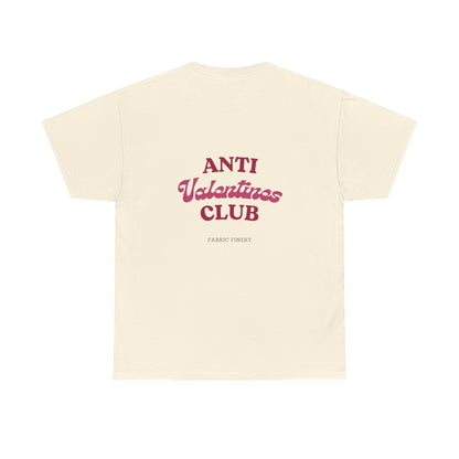 ANTI VALENTINES CLUB Unisex Heavy Cotton Tee