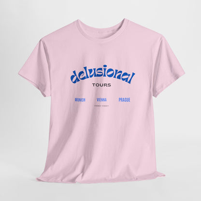 DELUSIONAL Unisex Schweres Baumwoll-T-Shirt