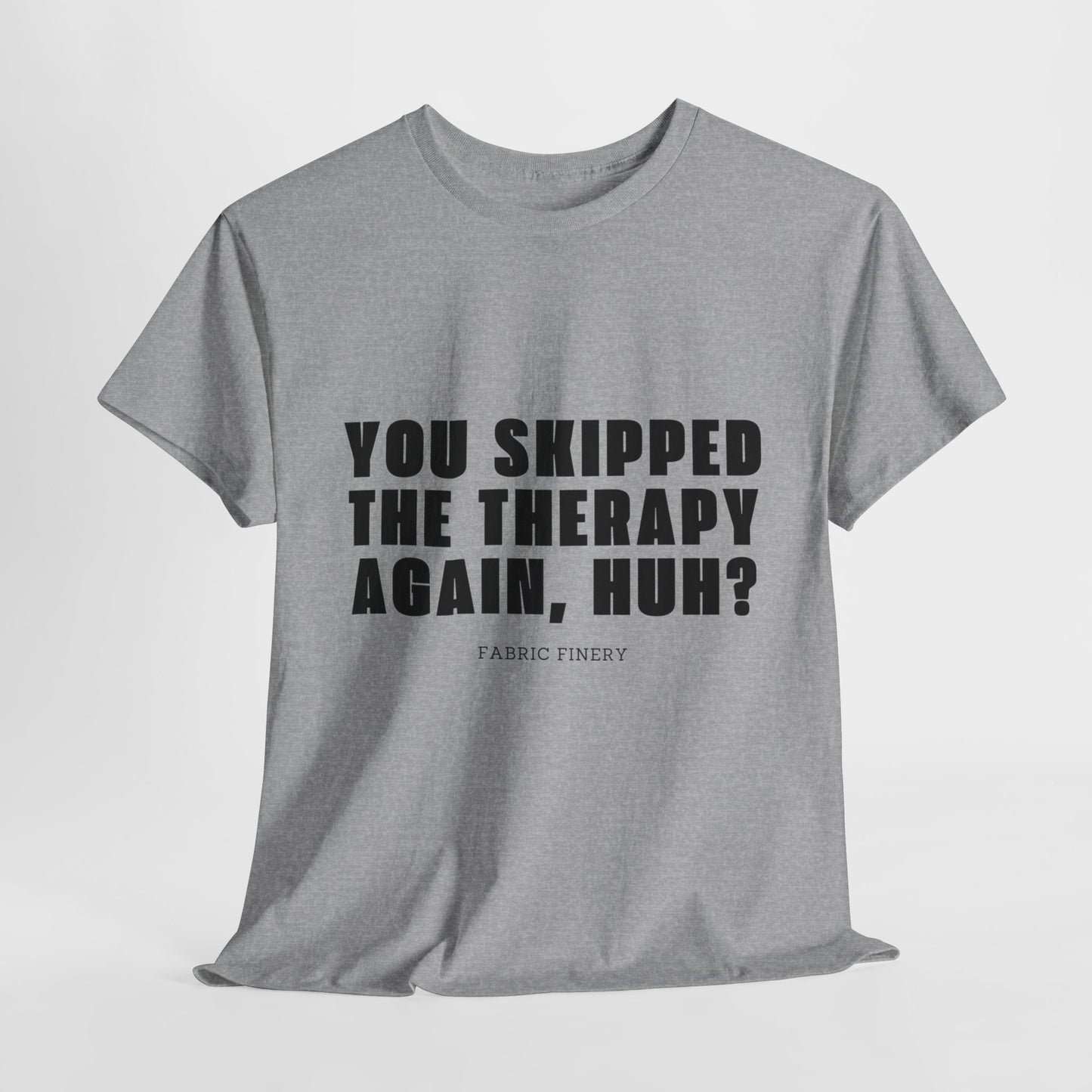 SKIPPED THERAPY Unisex-T-Shirt aus schwerer Baumwolle 