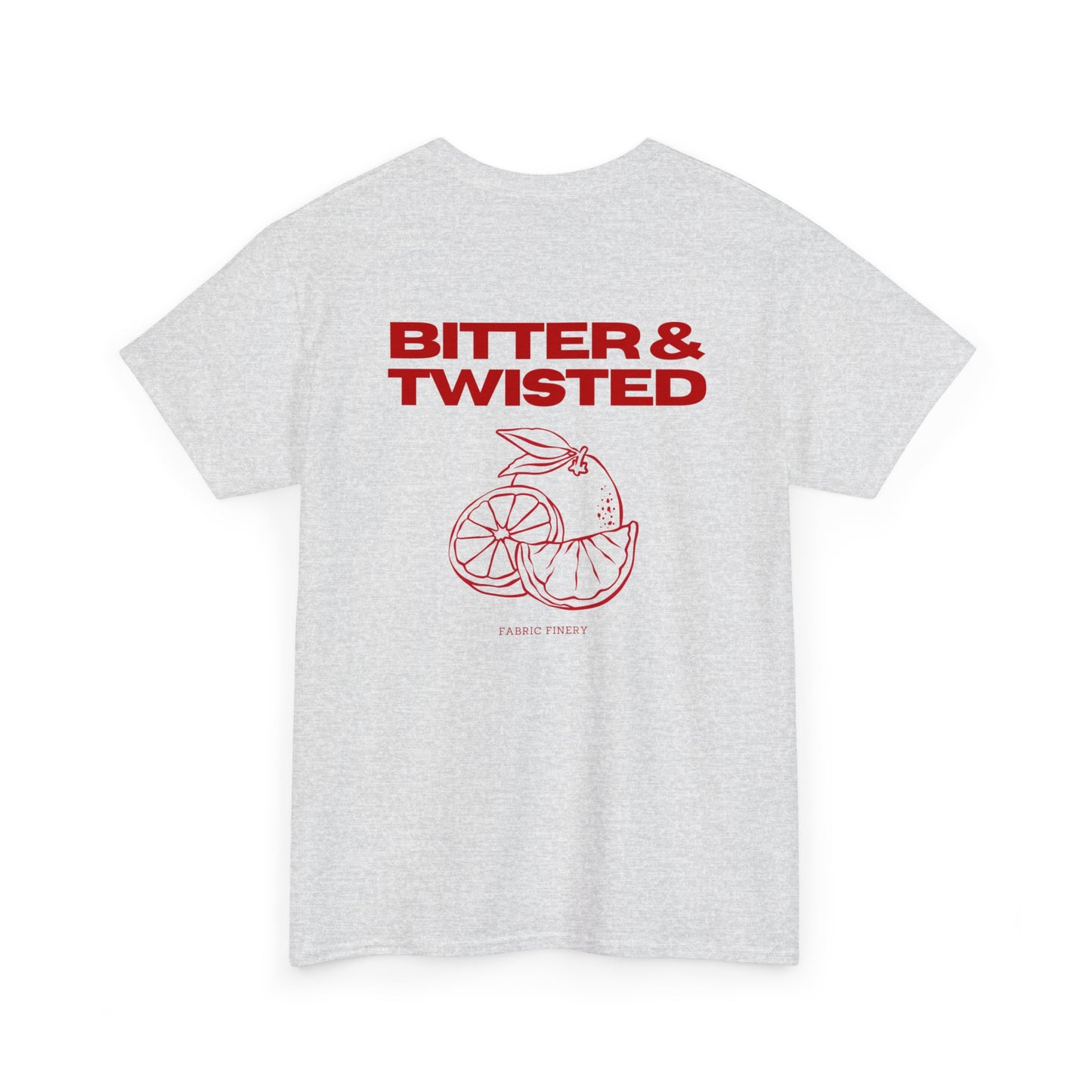 BITTER &amp; TWISTED Unisex-T-Shirt aus schwerer Baumwolle