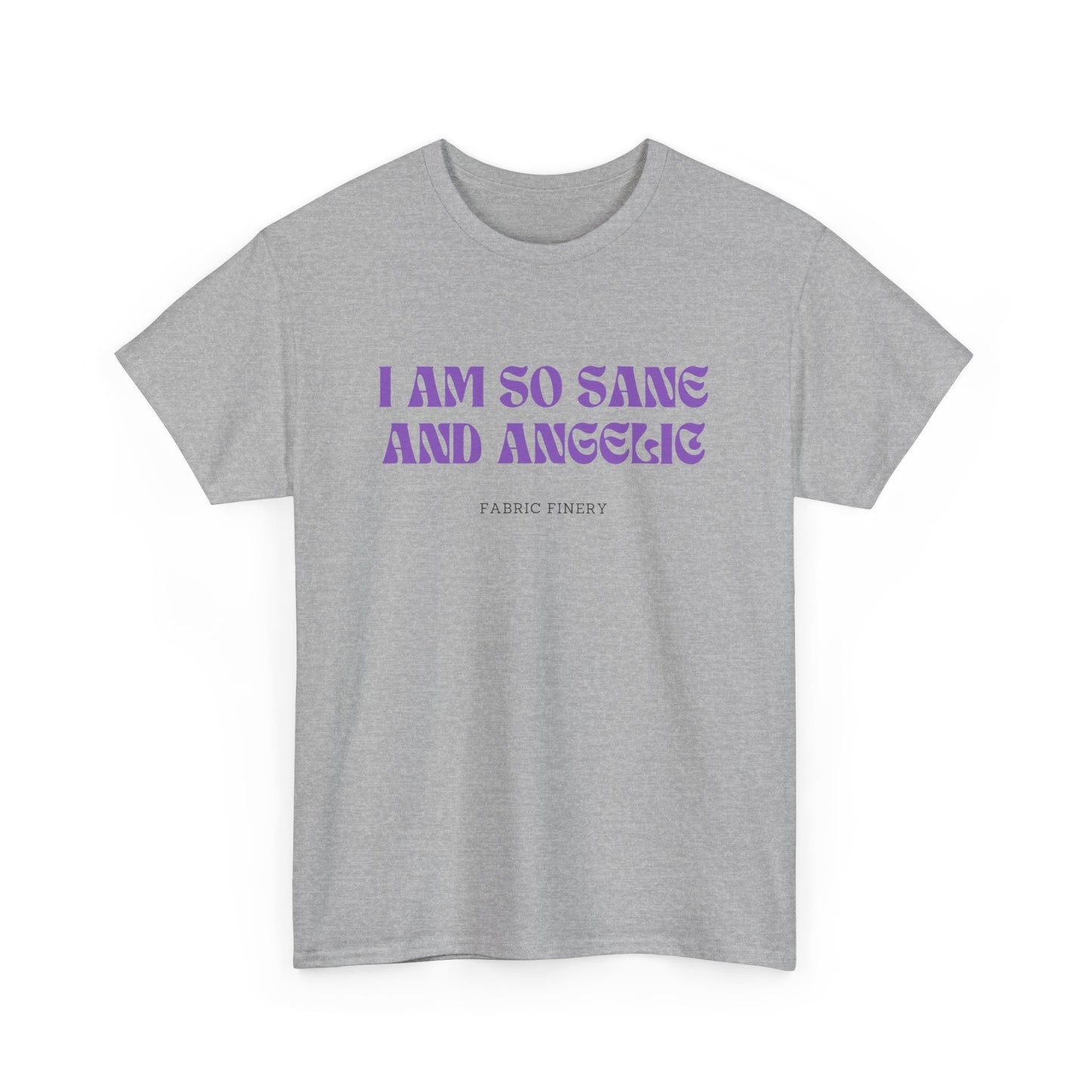 SANE AND ANGELIC Unisex Heavy Cotton Tee