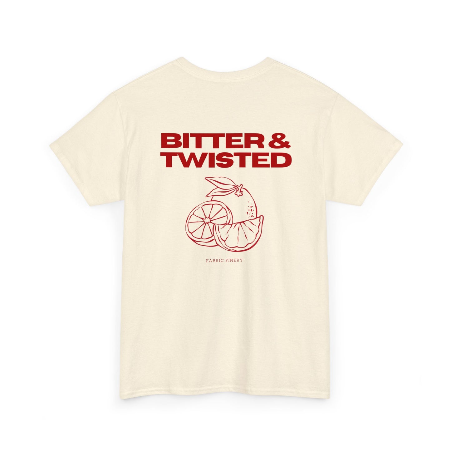 BITTER &amp; TWISTED Unisex-T-Shirt aus schwerer Baumwolle