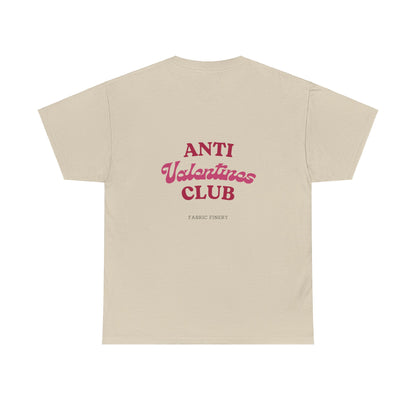 ANTI VALENTINES CLUB Unisex Heavy Cotton Tee