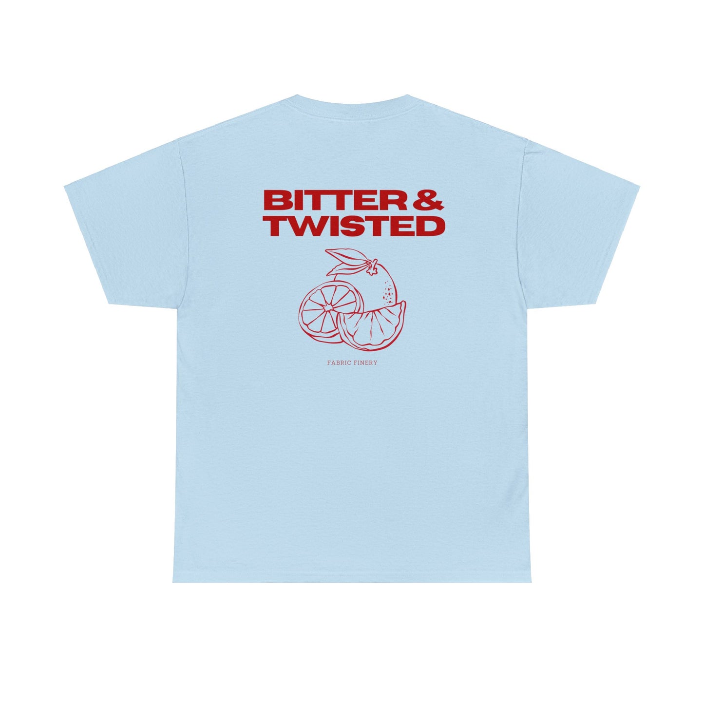 BITTER &amp; TWISTED Unisex-T-Shirt aus schwerer Baumwolle