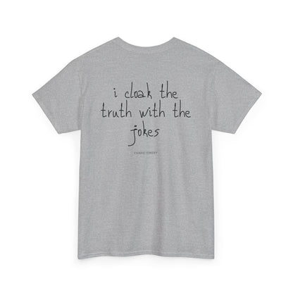 TRUTH 'n'JOKES Unisex-T-Shirt aus schwerer Baumwolle