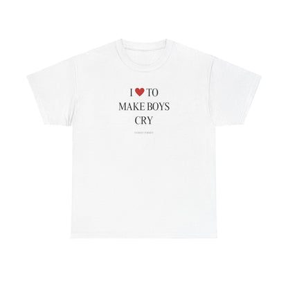 I LOVE TO Unisex Heavy Cotton Tee