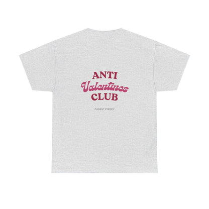 ANTI VALENTINES CLUB Unisex Heavy Cotton Tee