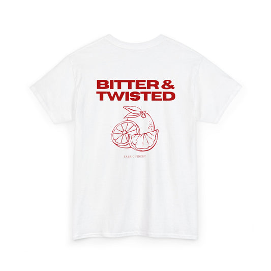 BITTER &amp; TWISTED Unisex-T-Shirt aus schwerer Baumwolle