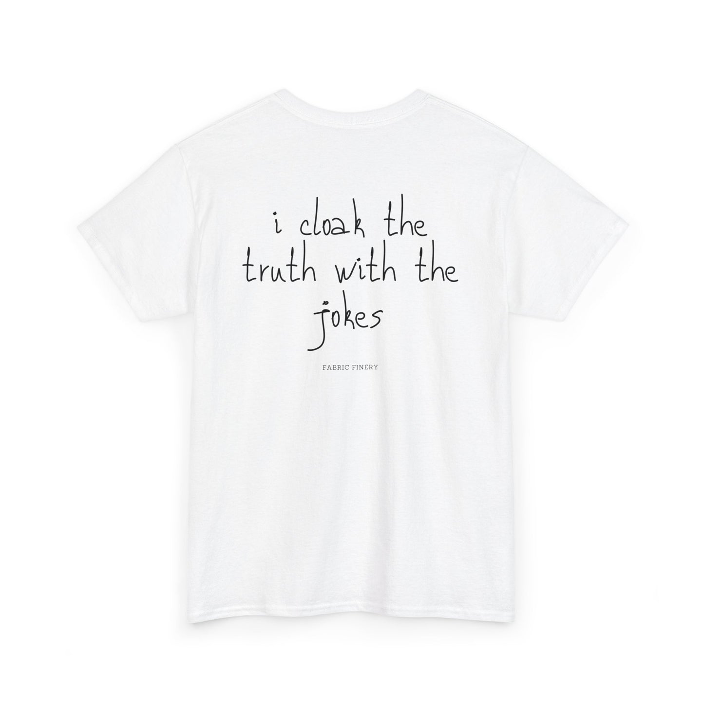 TRUTH 'n'JOKES Unisex-T-Shirt aus schwerer Baumwolle