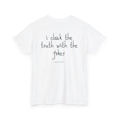 TRUTH 'n'JOKES Unisex-T-Shirt aus schwerer Baumwolle