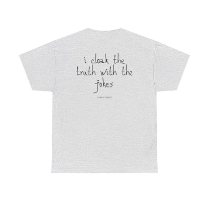 TRUTH 'n'JOKES Unisex-T-Shirt aus schwerer Baumwolle