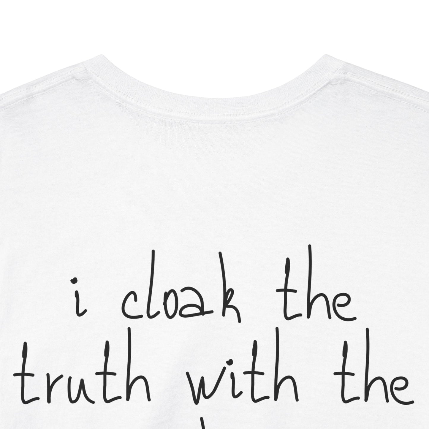 TRUTH 'n'JOKES Unisex-T-Shirt aus schwerer Baumwolle