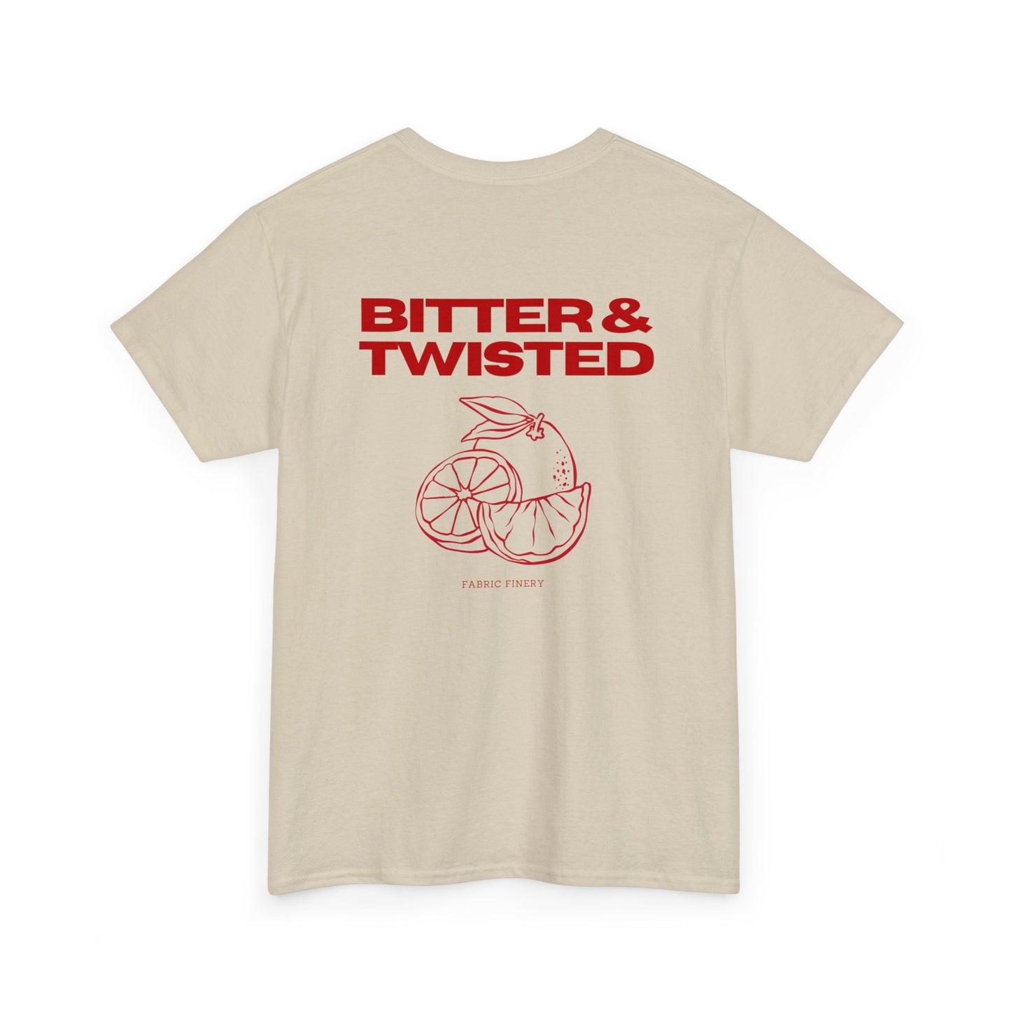 BITTER &amp; TWISTED Unisex-T-Shirt aus schwerer Baumwolle