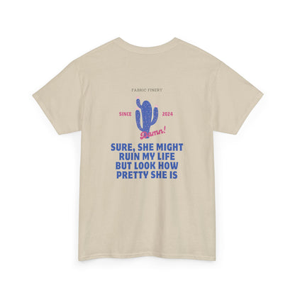 SHE IS PRETTY Unisex Heavy Cotton Tee