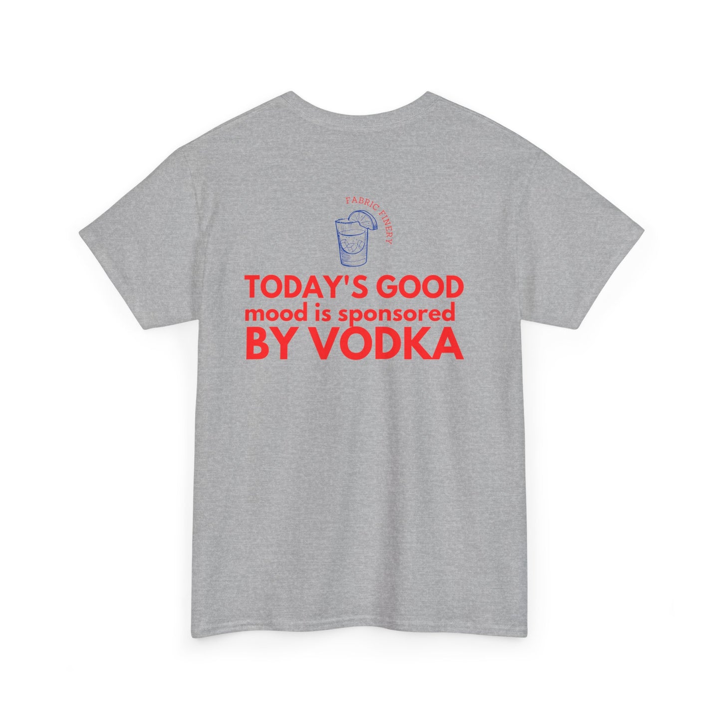 VODKA Unisex Schweres Baumwoll-T-Shirt