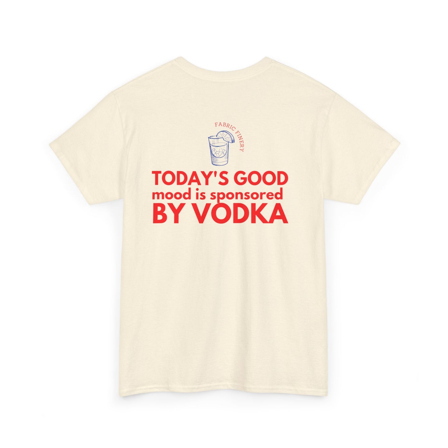 VODKA Unisex Schweres Baumwoll-T-Shirt