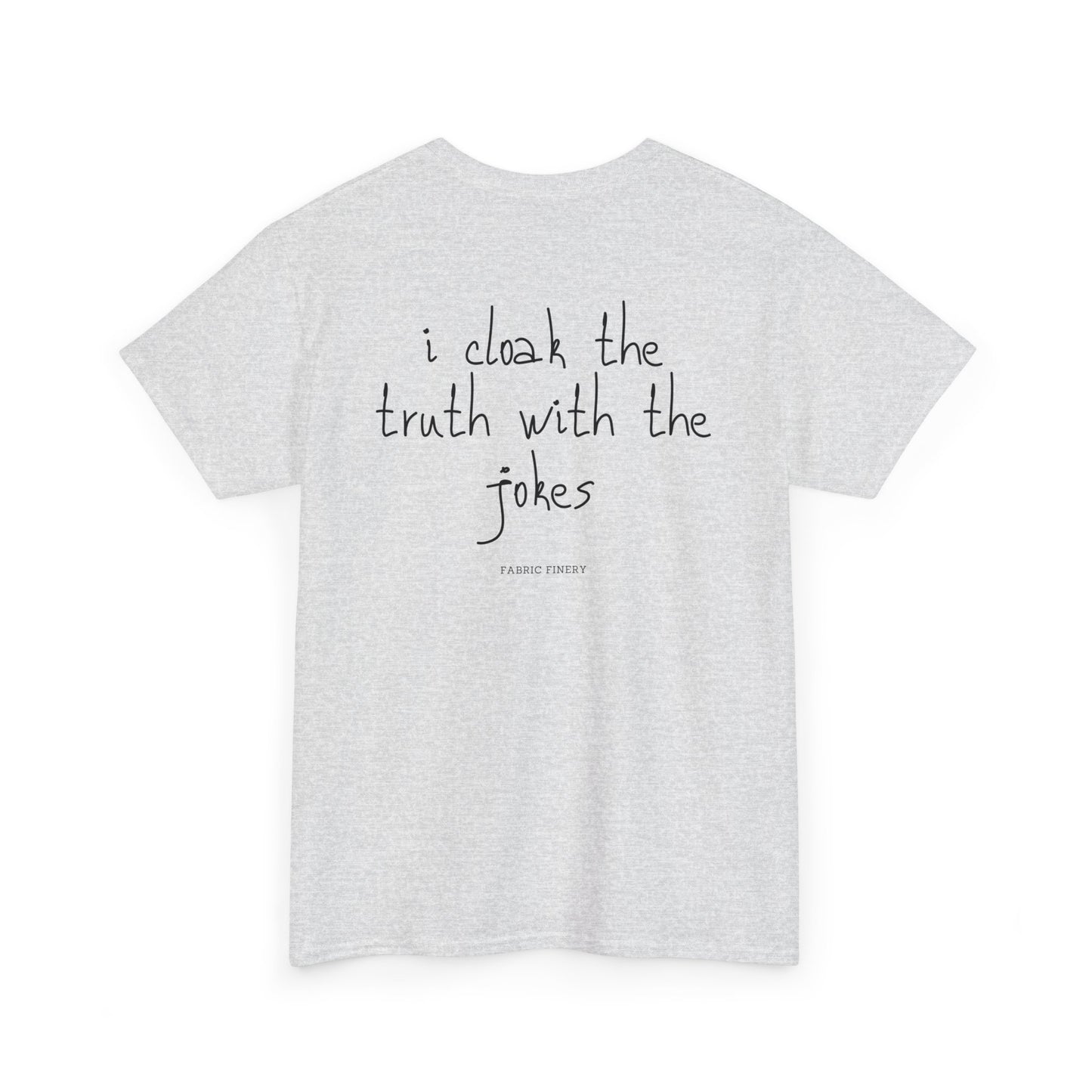 TRUTH 'n'JOKES Unisex-T-Shirt aus schwerer Baumwolle