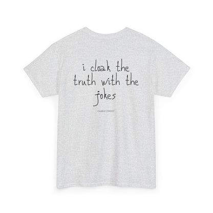 TRUTH 'n'JOKES Unisex-T-Shirt aus schwerer Baumwolle