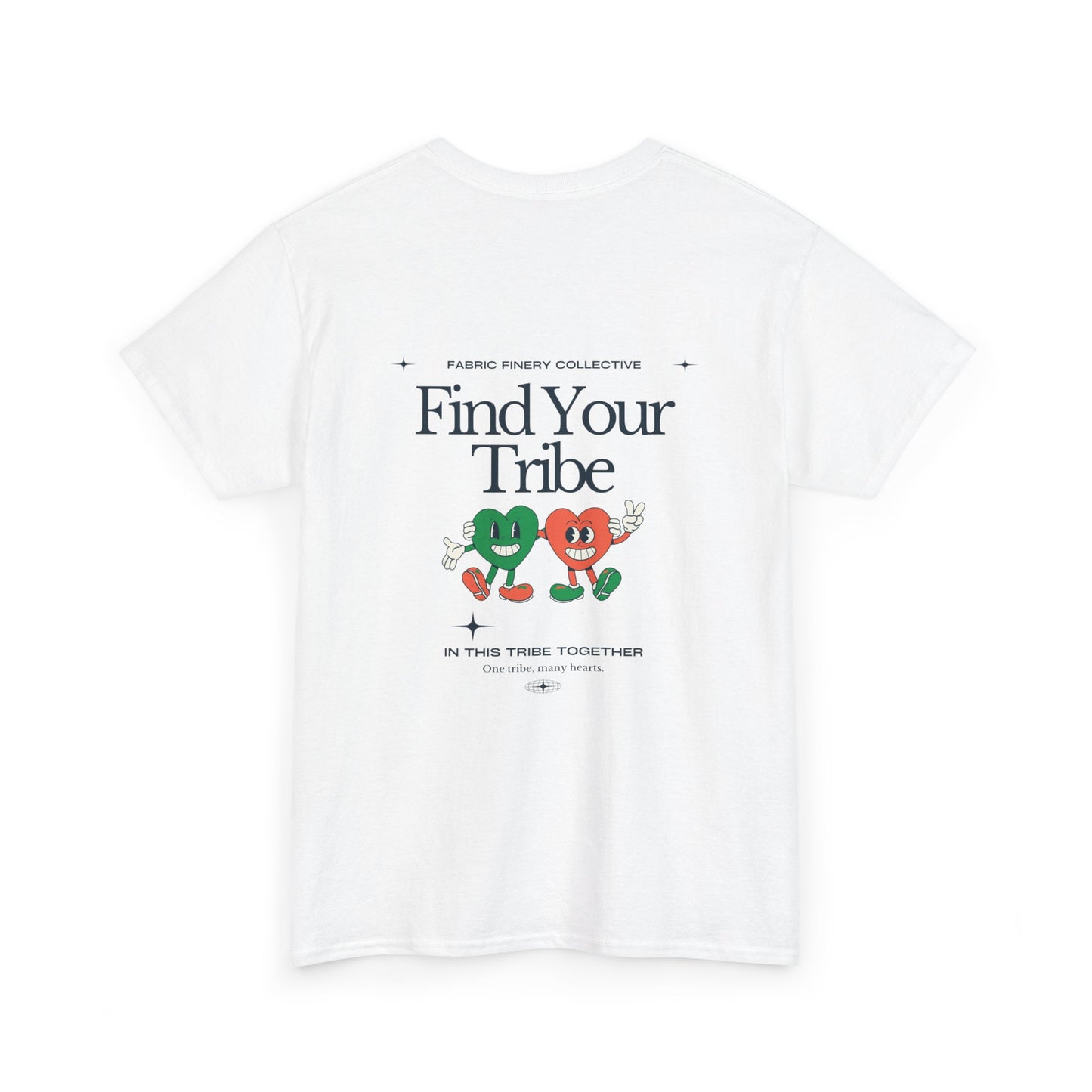 FIND YOUR TRIBE Unisex Heavy Cotton Tee