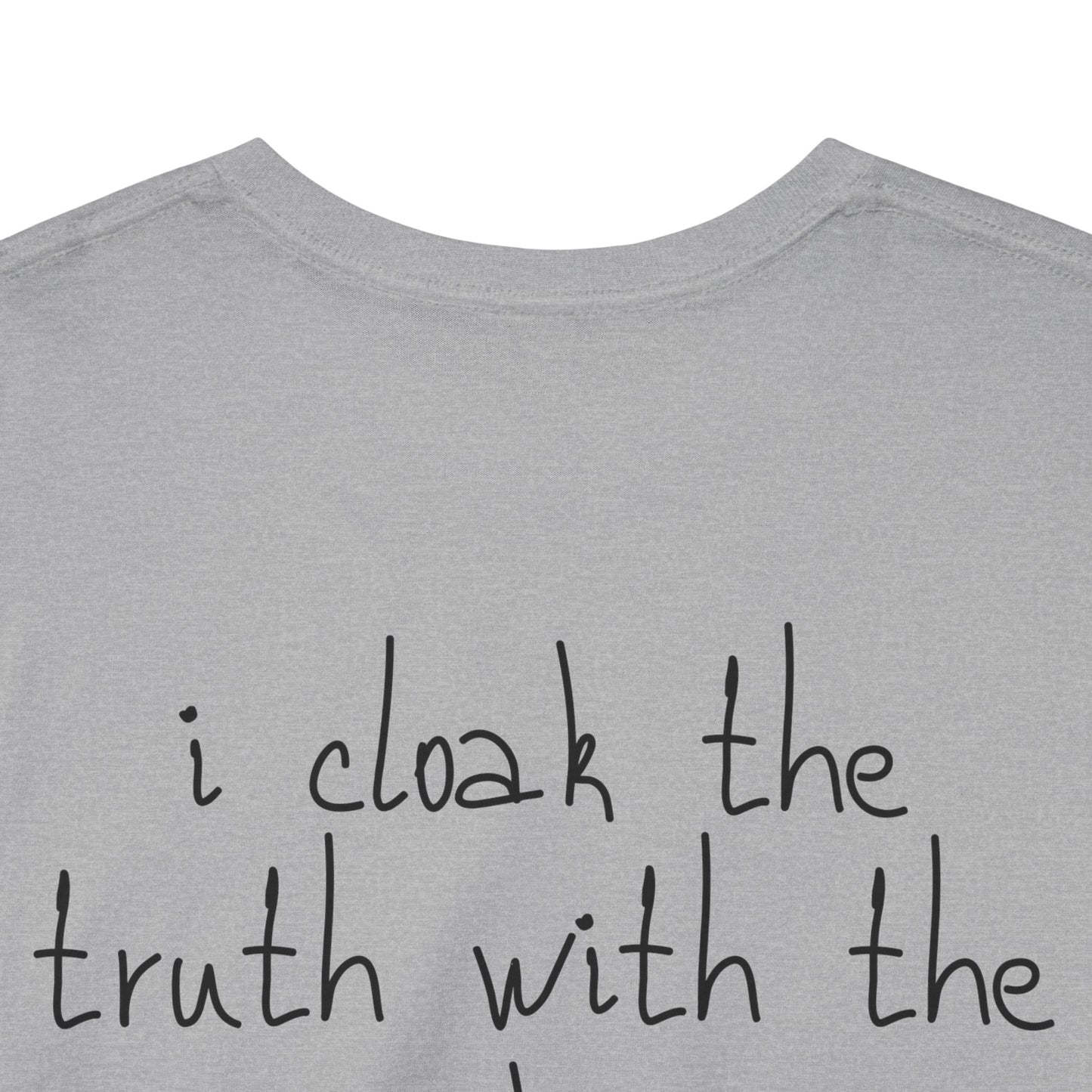 TRUTH 'n'JOKES Unisex-T-Shirt aus schwerer Baumwolle