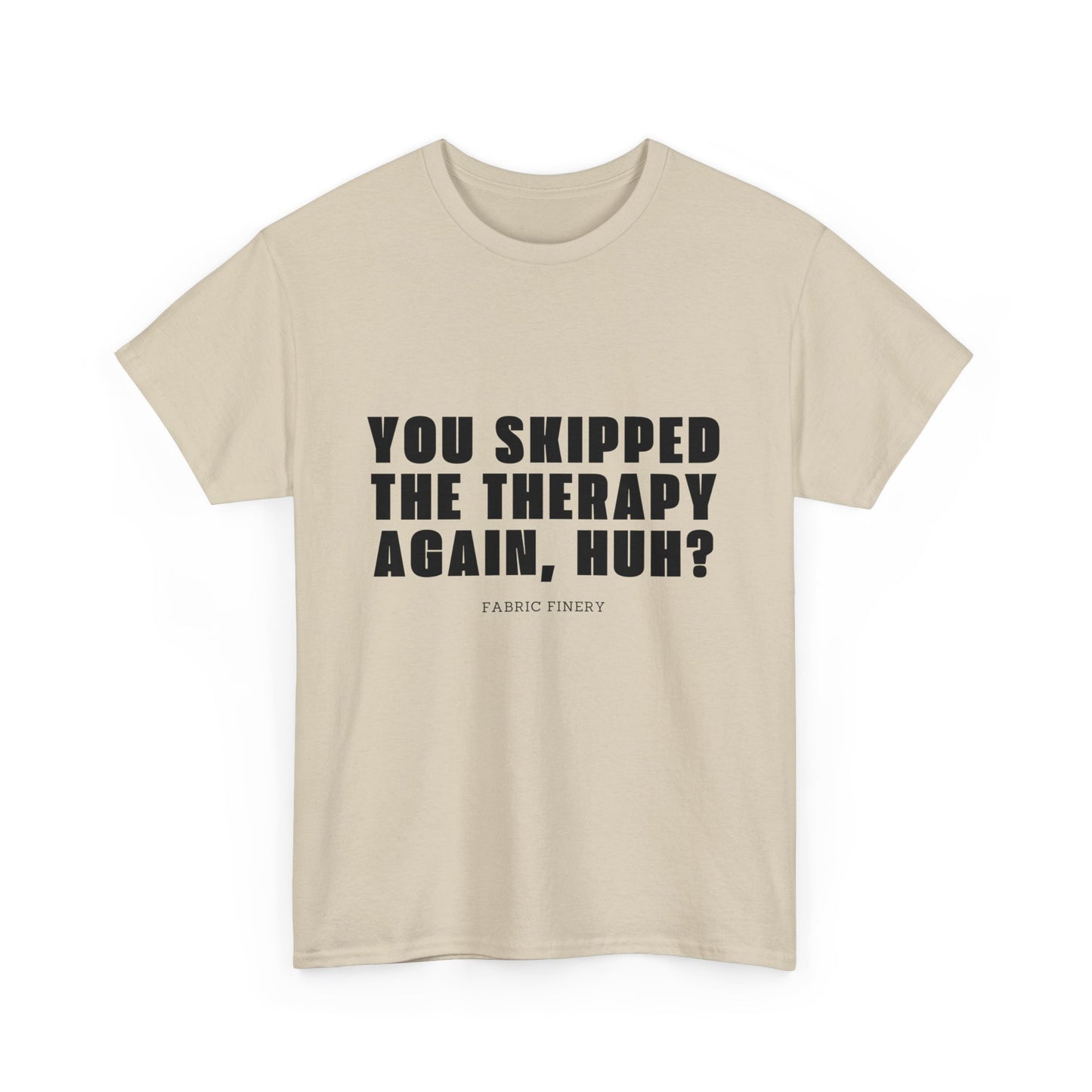 SKIPPED THERAPY Unisex-T-Shirt aus schwerer Baumwolle 