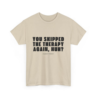 SKIPPED THERAPY Unisex-T-Shirt aus schwerer Baumwolle 