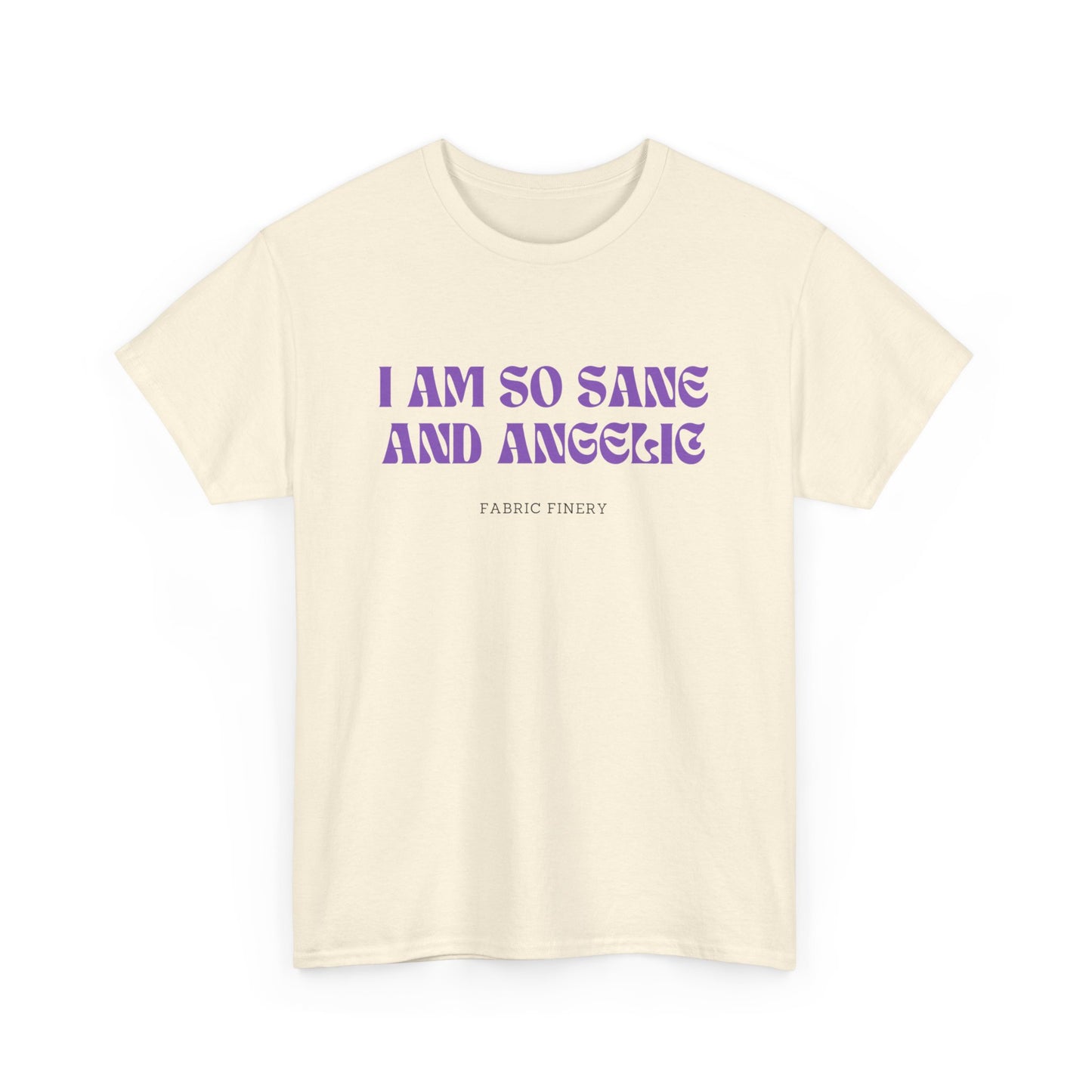 SANE AND ANGELIC Unisex Heavy Cotton Tee