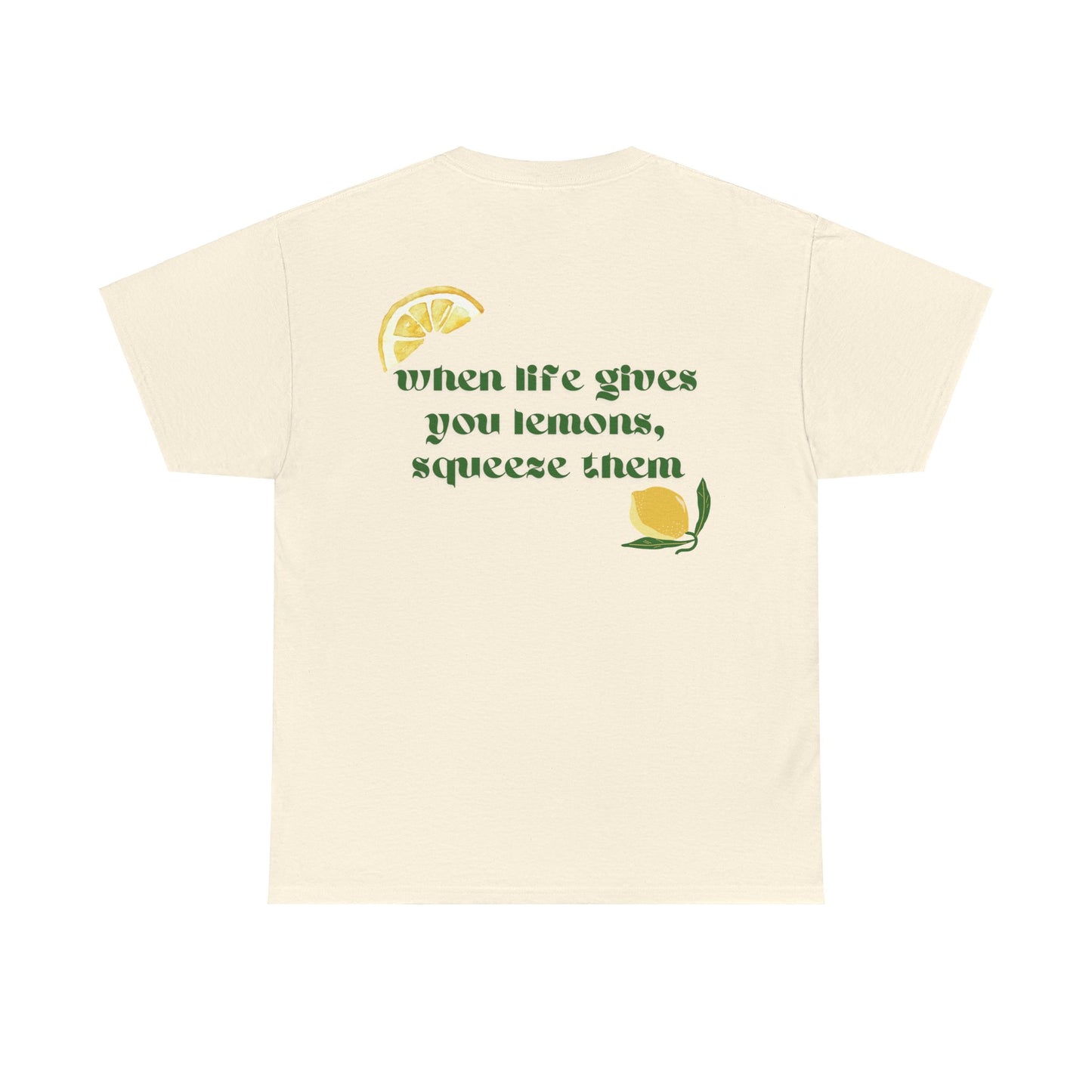 LEMONS Unisex Schweres Baumwoll-T-Shirt 