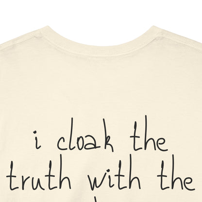 TRUTH 'n'JOKES Unisex-T-Shirt aus schwerer Baumwolle