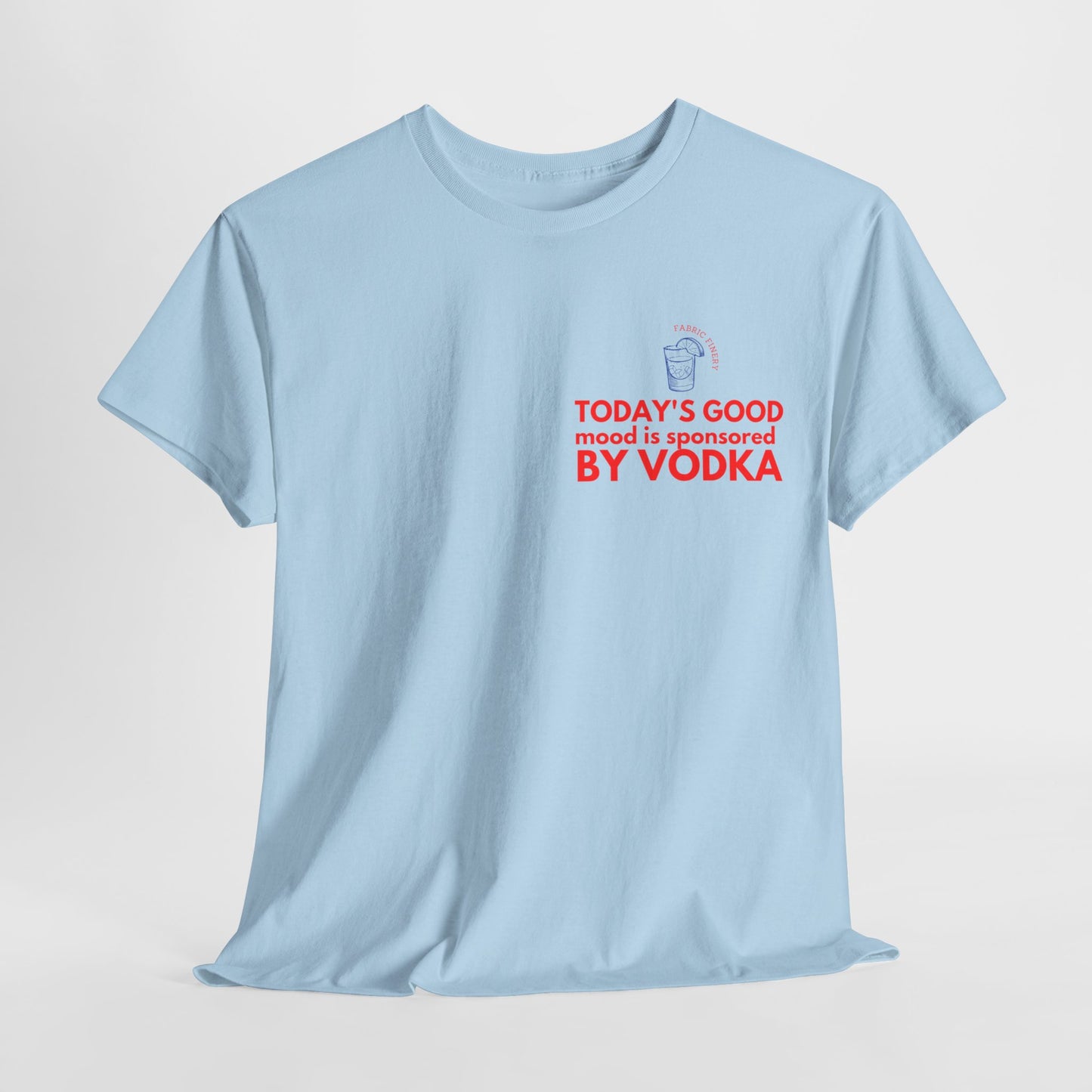 VODKA Unisex Schweres Baumwoll-T-Shirt