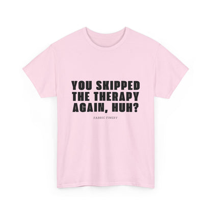 SKIPPED THERAPY Unisex-T-Shirt aus schwerer Baumwolle 